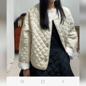 High quality quilt coat from korea